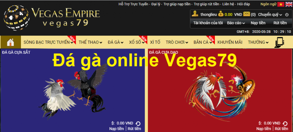 đá gà online tại Vegas79